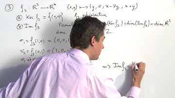 Exercice 7 (Applications linéaires) [00956]