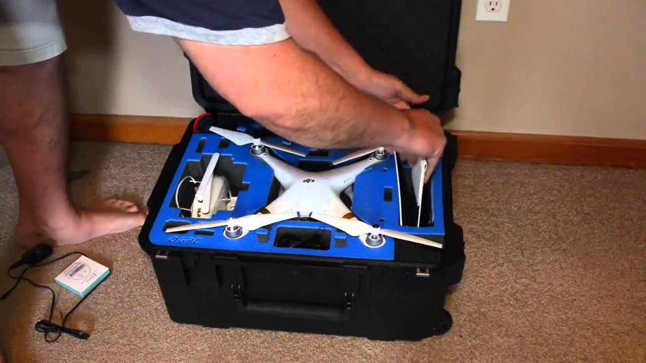 GoProfessional Case for Phantom 3 Unboxing