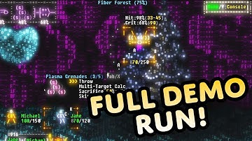Effulgence RPG - Full Demo Showcase // A Dazzling ASCII-Styled RPG