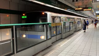 台北捷運C371-3系進出台電大樓站-2023/9/15