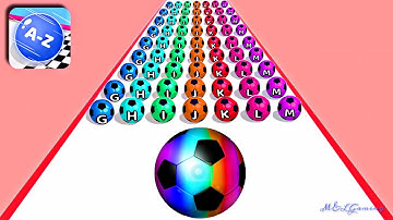 MAX LEVELS A-Z Run🔮💥: All Levels Gameplay Walkthrough Android ,iOS NEW UPDATE