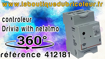 Module Control pour installation connectée DRIVIA with Netatmo 100V~ à 240V ref 412181