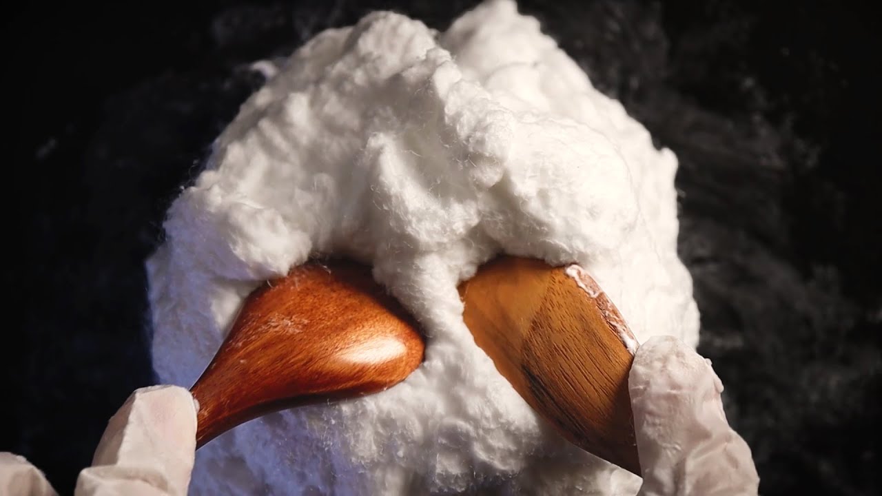 ACMP: пена для бритья ☁️💤 Не видел ничего лучше | Highly Relaxing Shaving Foam & Cotton