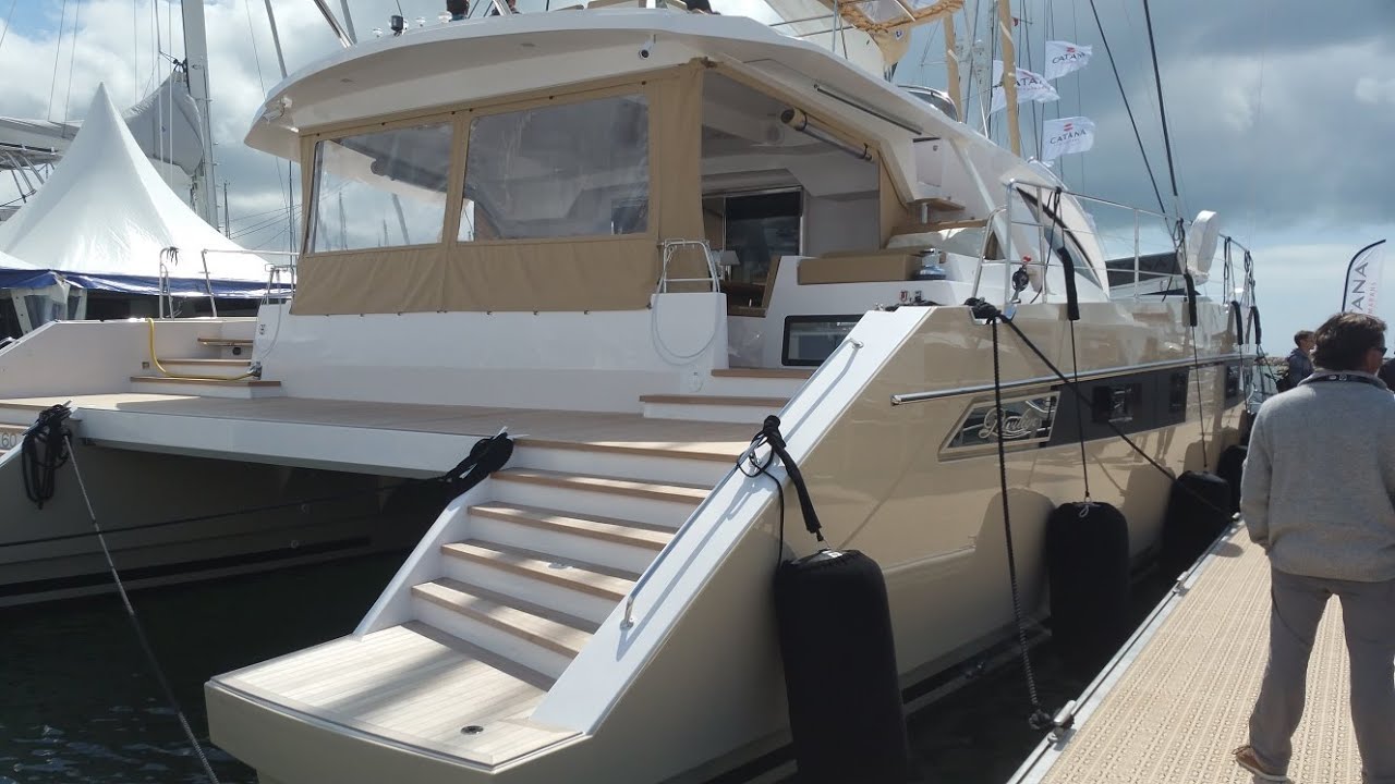 Privilege Serie 6 Catamaran walkthrough at La Grande Motte 2016
