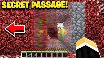 This Minecraft faction had a SECRET tunnel entrance to their base?