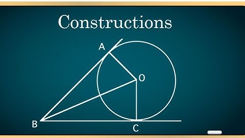 CBSE ll Class 10 ll Construction  ll Exercise 11.1