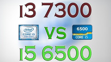 i3 7300 vs i5 6500 - BENCHMARKS / GAMING TESTS REVIEW AND COMPARISON / Kaby Lake vs Skylake /