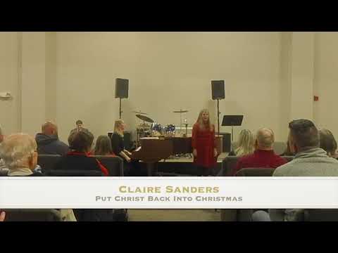 Hhma Fall Recital 2023: Claire Sanders - Put Christ Back Into Christmas