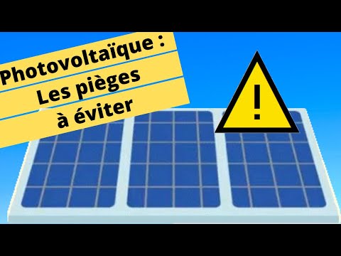 ??⚠️PHOTOVOLTAIQUE – LES PIÈGES A ÉVITER??⚠️