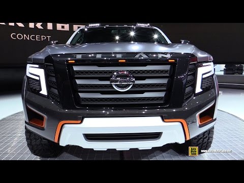 2017 Nissan Titan Warrior Concept - Exterior Interior Walkaround - Debut at 2016 Detroit Auto Show 2017 Nissan Titan Warrior Concept - Exterior Interior Walkaround - Debut at 2016 Detroit Auto Show