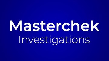 About Masterchek Investigation : Who are we!!