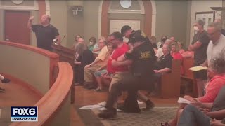 Man arrested for disorderly conduct at Kenosha County board meeting FOX6 News Milwaukee