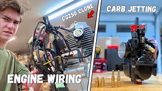 CG250 Engine Wiring, PWK Carb Jetting, and Uncovered Facts | Mini Jeep Engine Swap Ep.1.5