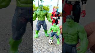Hulk vs SUPER HERO DOMINO EFFECT THE AMAZING #spiderman #marvel