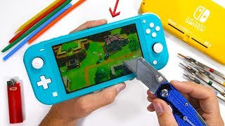 Nintendo Switch Lite Durability Test!  Will the cheap switch survive?