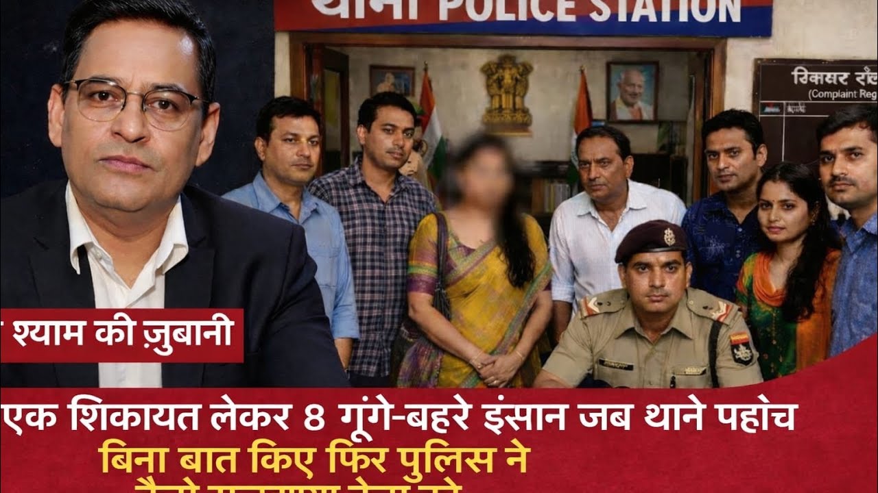 8 गूंगे-बहरे लोगों की शिकायत और पुलिस ने बिना बात किए ऐसे सुलझाया केस | श्याम की ज़ुबानी