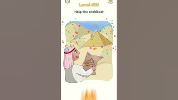 DOP 2 Delete One Part 🗑🧼🪠 level 600 help the architect #shorts #dop2 #dop