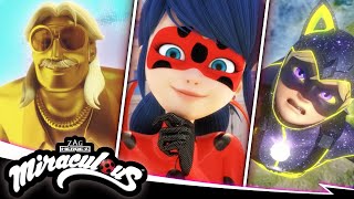 MIRACULOUS | 🐞 AKUMATIZED - COMPILAÇÃO 5 😈 | Temporada 5