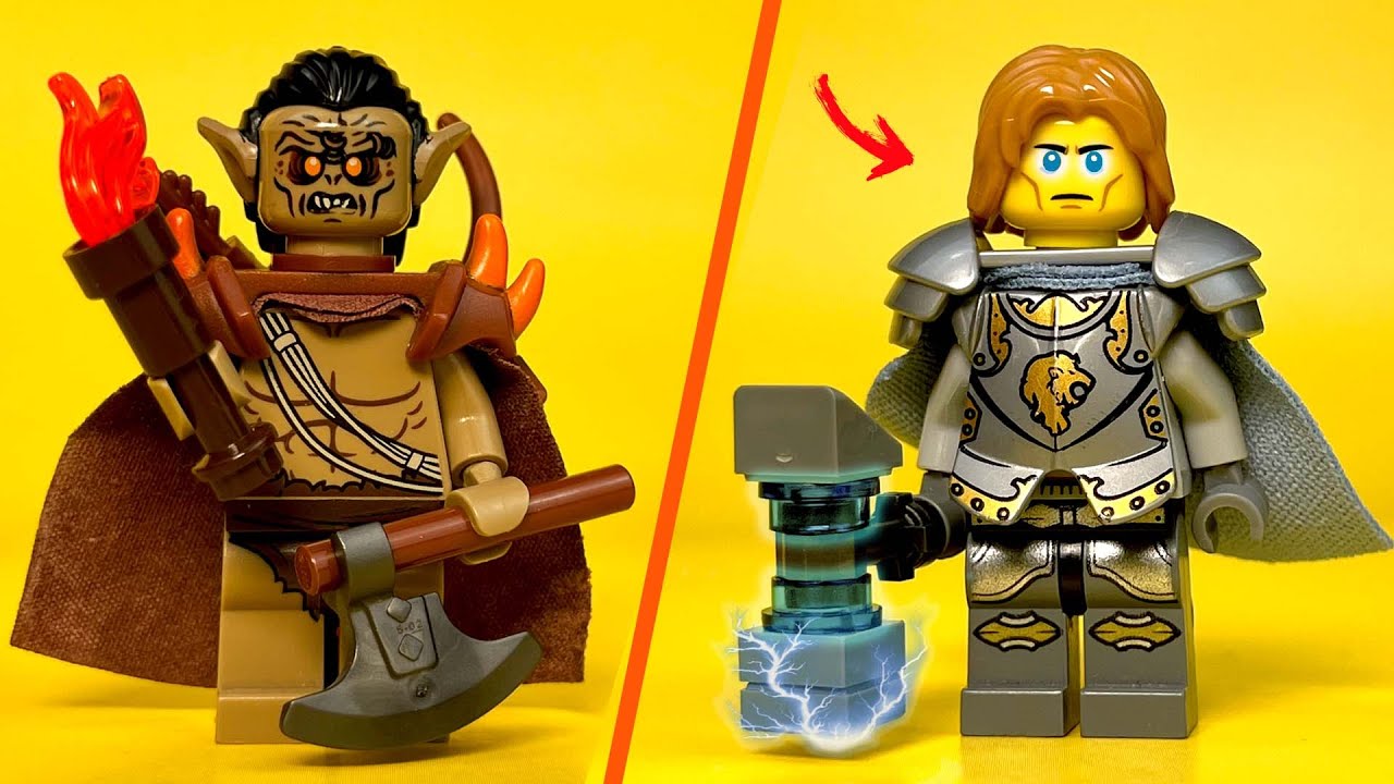 How make cool Lego minifigures? YouTube