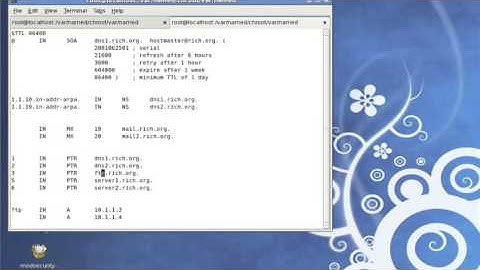 220: Configuring a Linux BIND DNS server - reverselookups