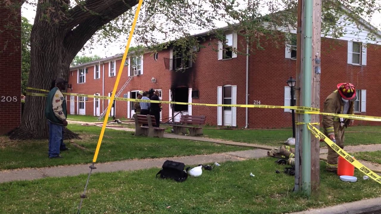 Apartment fire in Sandusky YouTube