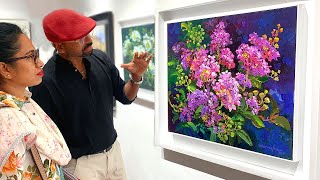 Tur Galeri Pameran Seni | Lukisan Realistis dan Abstrak Kontemporer | GALERI BHUMI