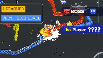 Snake Clash! .io - VERY HIGH LEVEL! | Gameplay Walkthrough Part 1