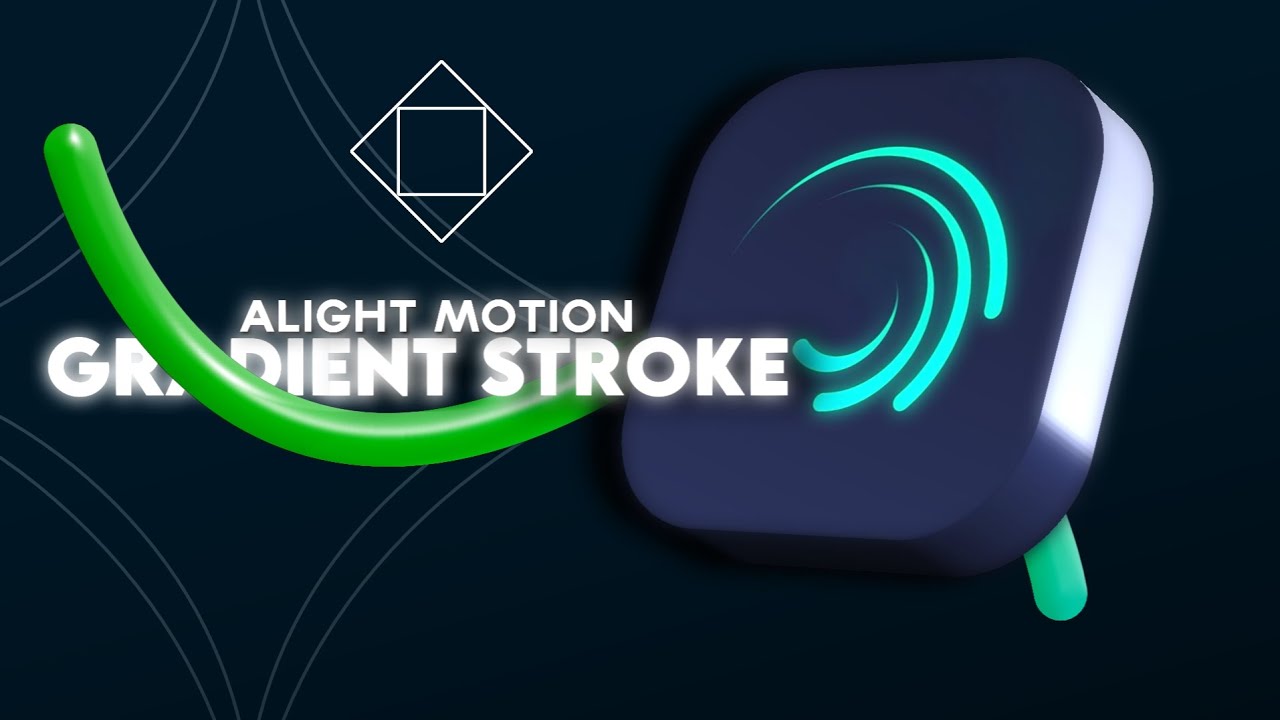 Gradient Stroke Tutorial in Alight motion ||EDIT 