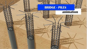 Bridge (Part - 1) - Piles Reinforcement - Step by Step