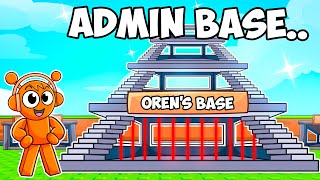 Unlocking The New MAX ADMIN BASE!