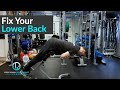 Fix Your Low Back Pain With These Stretches And Exercises (Gym and Home)