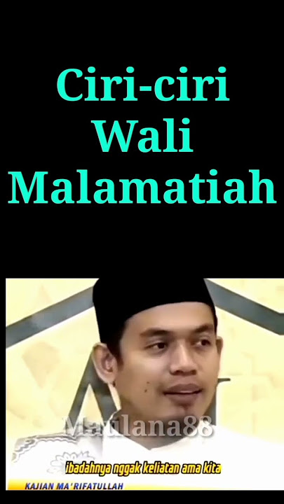 Wali Yang Menyembunyikan Diri nya (Malamatiah) || Buya Arrazy Hasyim