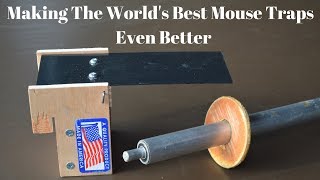 How To Make The World's Best Mouse Traps Even Better. "Rolling Log & Walk The Plank Mouse Traps"