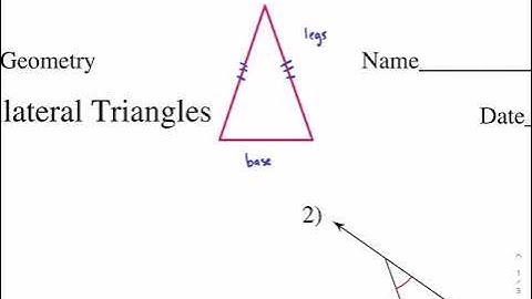 Kuta Tutorial: isosceles and equilateral triangles, Part 1