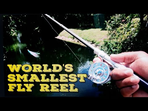 Micro Fly Fishing Reel!!! World's Smallest 