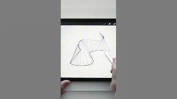 Perspective DRAWING TIP: Curves & Curved Surfaces #shorts