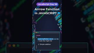 Arrow Function in JavaScript 🔥 | Short & #javascript #coding #webdev #shorts#arrow#function #arrow