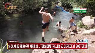 Sıcaklık Rekoru Kırıldı... Termometreler 50 Dereceyi Gösterdi