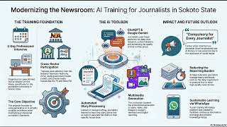 Yadda AI ke ƙara buɗe hanyoyin sauƙaƙa aikin jarida - AI Training for Sokoto Journalists