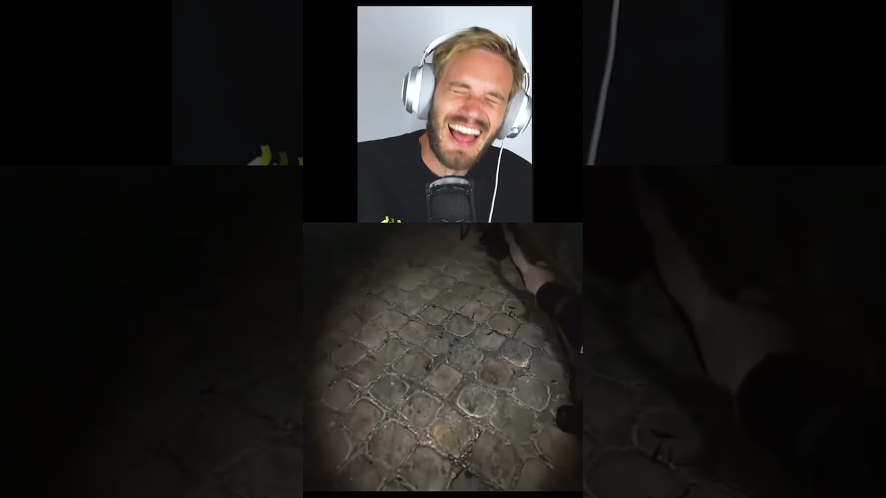 Pewdiepie reacts to "Funny Gaming Montage" 
