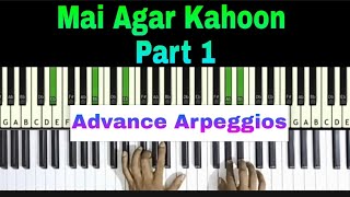 Download Lagu Mai Agar Kahoon | Piano Lesson | with Arpeggios Part1 MP3 Download Lagu Mai Agar Kahoon | Piano Lesson | with Arpeggios Part1 MP3