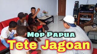 MOP PAPUA - CERITA LUCU TERBARU ( SIAPA PUNYA TETE YANG PALING JAGO )