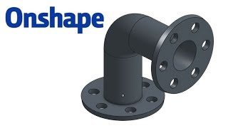 Onshape tutorial - pipe node