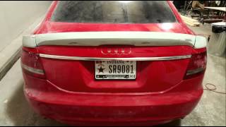 : How to make a spoiler from Foam, Clay, Fiberglass, Poly-Urethane - StealthBuilt Audi A6 C6