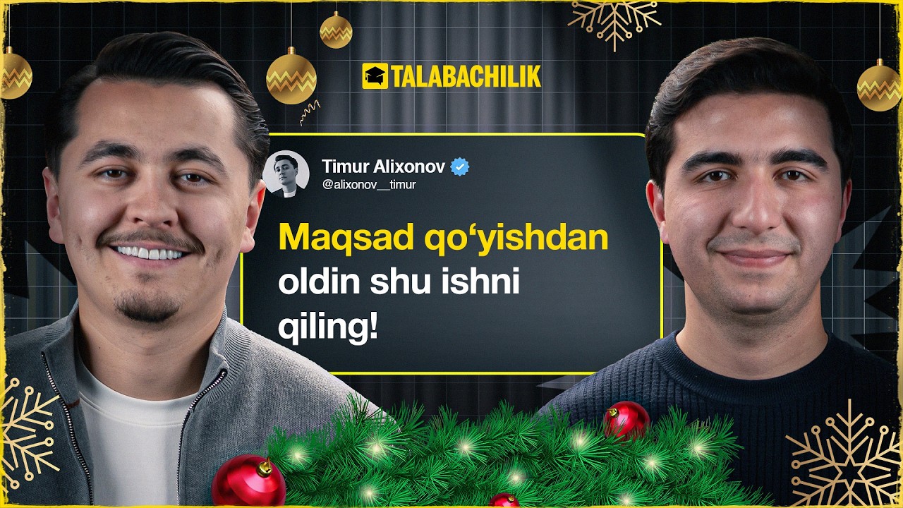 “Nega maqsadlarga erisholmaymiz?” | TALABACHILIK