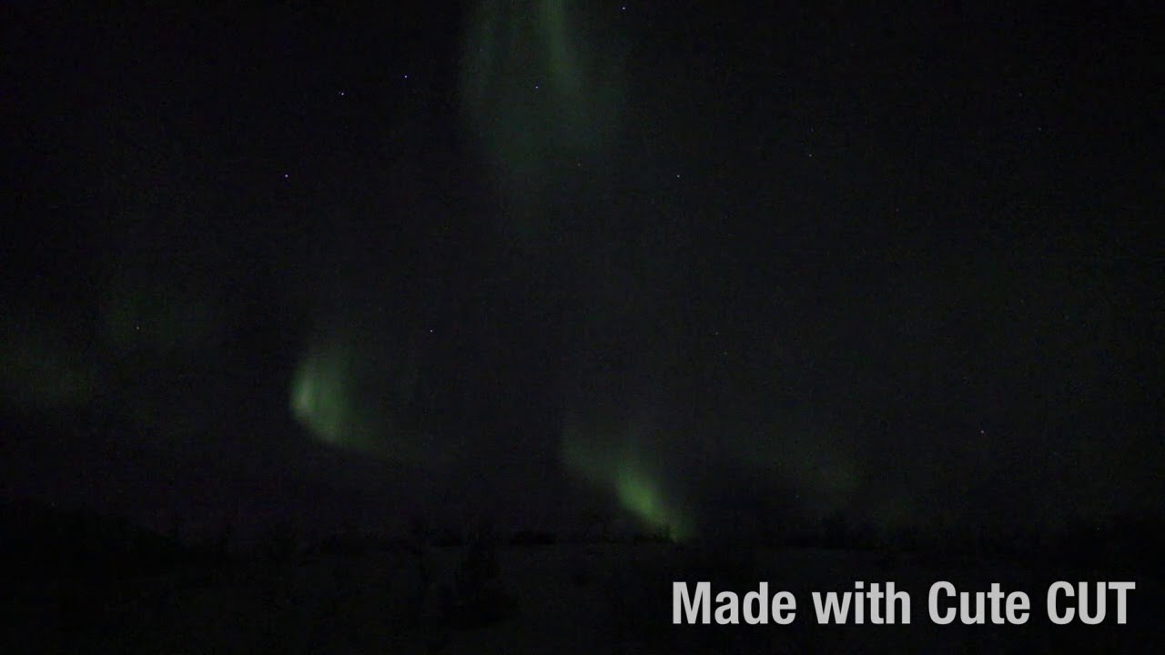 Test film Aurora Borealis YouTube