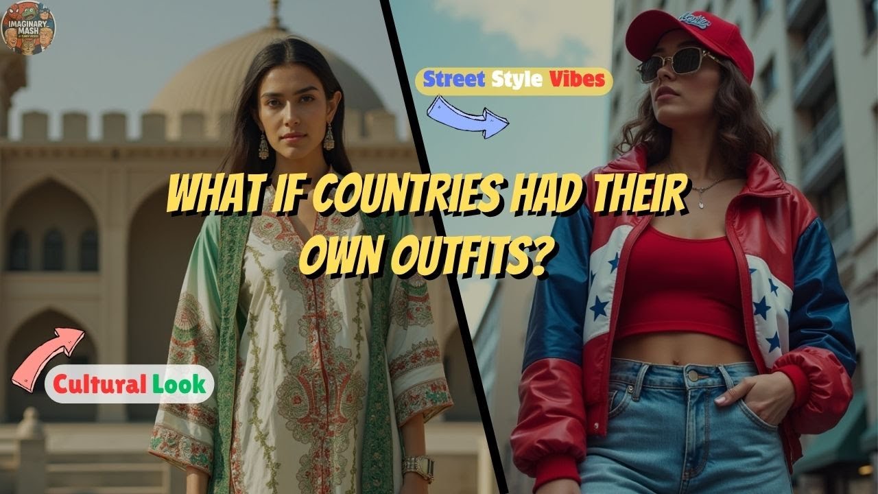 If Countries Wore Their Flags 👕🌍 | Epic Flag Fashion Show 2025