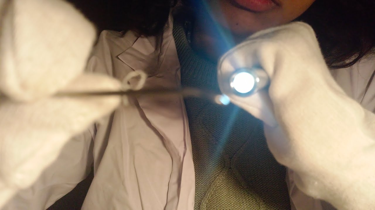 asmr ear cleaning 👂🧼 (soft spoken + layered audio)