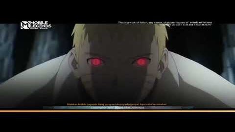 LOADING SCREEN MOBILE LEGENDS NARUTO & KURAMA