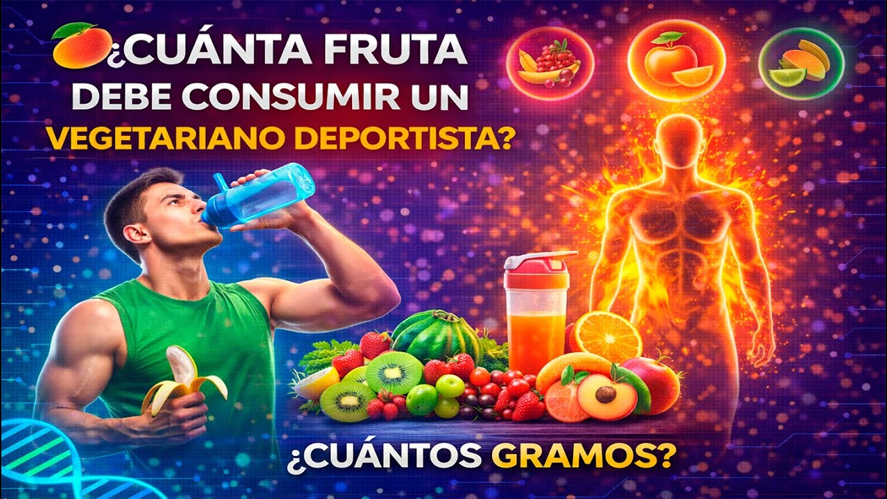 🥝 Cuánta Fruta Debe Consumir un Vegetariano Deportista | La Hora de Miguel Ángel